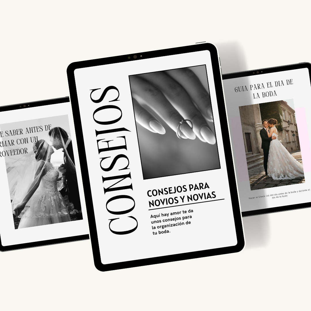 GUIAS DE AYUDA PARA TU BODA