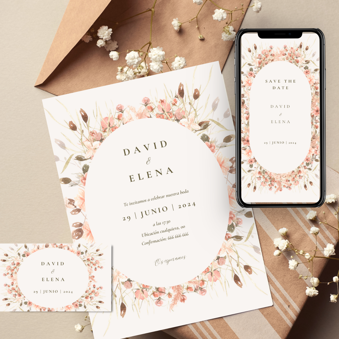 invitacion-boda-vintage-floral