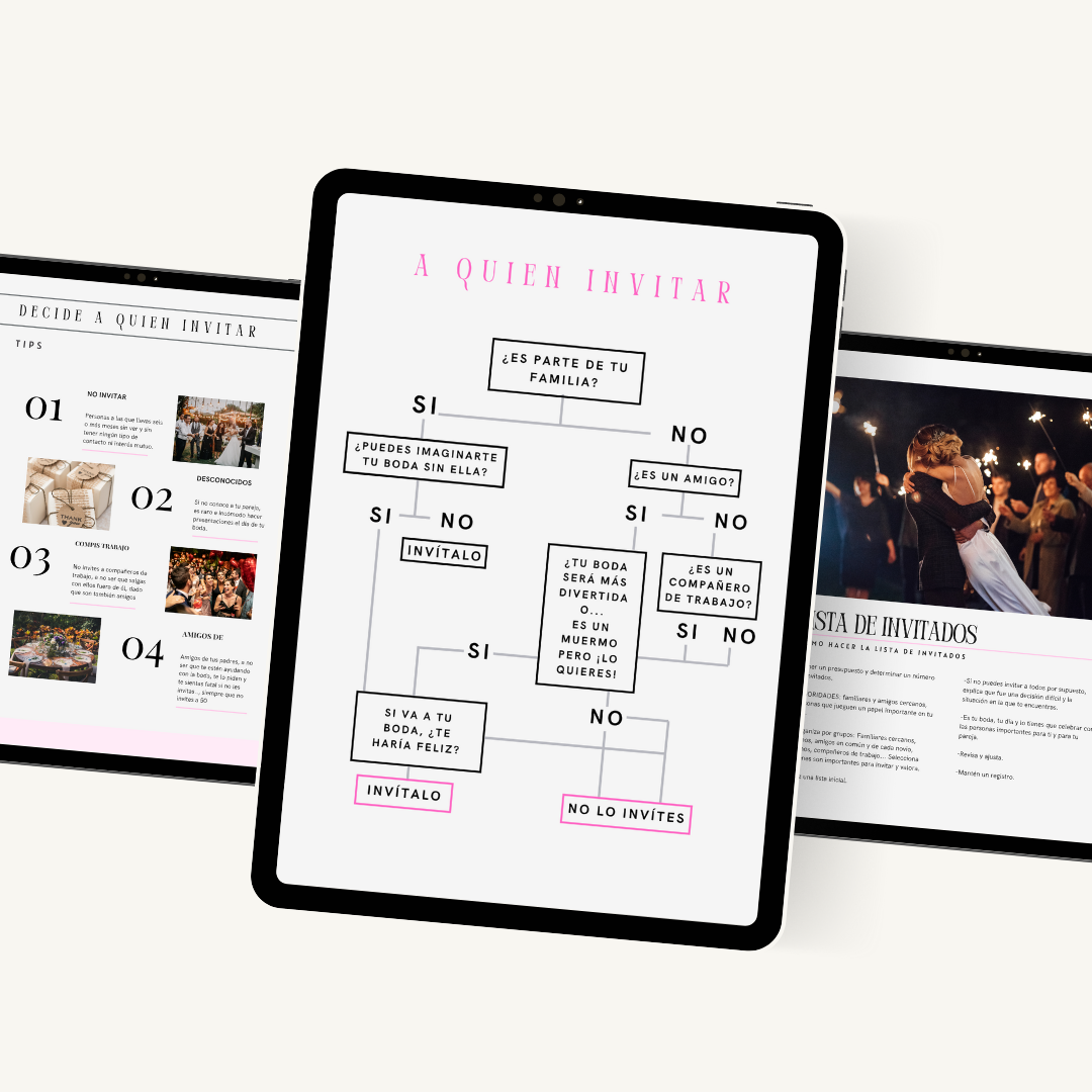 GUIAS DE AYUDA PARA TU BODA